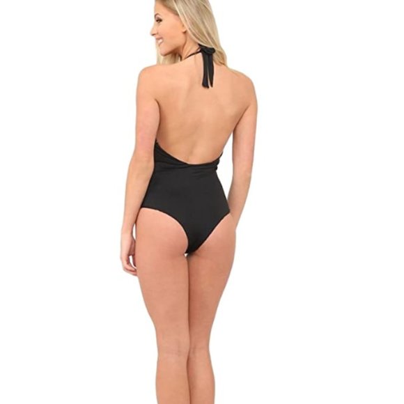 NEW Elizabeth Jane Reversible Leopard Swimsuit - Picture 4 of 5